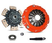 Clutch Kit Compatible With 350Z G35 Track Touring Performance Enthusiast Base X 2003-2007 3.5L V6 GAS DOHC Naturally Aspirated (Vq35De; 6-Puck Clutch Disc Stage 3; 06-072RCB)