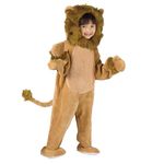 Fun World Costumes Baby's Cuddly Lion Toddler Costume, Tan, Toddler Large 3T-4T