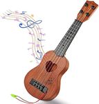 TODARRUN Kids Toy Musical Ukulele Guitar Classical Instrument with 4 Adjustable Strings Mini Guitar for Skill Improving Kids Play Early Educational Pre School Children