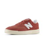 New Balance Men's 080 Court Sneaker, Red Rock/Nb 103 White, 9.5