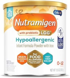 Enfamil Nutramigen Hypoallergenic Baby Formula with Iron, Lactose Free, Colic Relief from Cow's Milk Allergy Starts in 24 Hours, Brain Building DHA, Probiotic LGG for Immune Support, 12.6 Oz Can