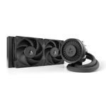 Arctic Liquid Freezer III Pro 240-240 mm AIO CPU Cooler, Water Cooling, 38 mm Radiator, PWM Pump, VRM Fan, AMD AM5/AM4, Intel LGA1851/1700 Contact Frame - Black