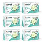 Himalaya SINCE 1930 Himalaya Cucumber And Coconut Soap, 125G (Pack Of 6)