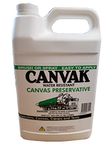 Tarp Nation 1 Gallon Canvak Industrial Quality Water Resistant Canvas Preservative Liquid Wax for Tarps, Tents, and Shelters, Clear