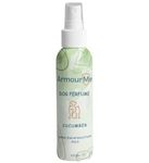 ArmourMe Dog Perfume Spray Dog Perfume & Dog Spray | Natural Deodorizer Spray for Dogs | Eliminates Dog Odors for Smelly Dogs, pH Balanced, Free from Sulfates and Parabens. (120 ML, Cucumber)