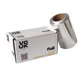 VCUK 100m Hair Foil & Nail Foil Silver Salon Premium Quality 100mm x 100m with dispenser for Highlighting Colouring Aluminium Hairdressers Hairdressing