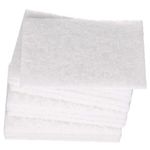 Scotch-Brite(TM) Light Cleansing Pad 7445, Aluminum Silicate, 9" Length x 6" Width, White (Pack of 20)