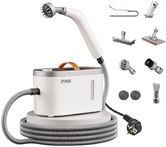 CPENSUS 10 in 1 Steam cleaner for home 1200W & 10s Heat up 750 ml Water tank Handheld for Deep Cleans Floor, Grout, Car, Carpet and chimney Grease window kitchen bathroom