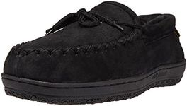 Old Friend Men's Washington Slippers (12 M US, Black)