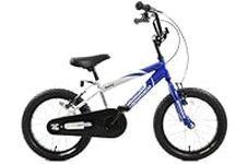 Ammaco Rocky 16" Wheel Childrens Childs Boys BMX Bike Bicycle Blue & White Age 5+