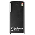 Godrej 194 L 5 Star Turbo Cooling Technology Ensuring Faster Cooling Direct Cool Single Door Refrigerator With Advanced Inverter Technology (RD EMARVEL 215E THI FS ST, Fossil Steel)
