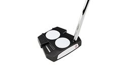 Odyssey Golf 2Ball Eleven Putter, Right Handed, Double Bend Hosel, 34 Inch Length, Oversize Grip