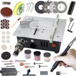 Mini Table Saw, RTOVZON Dual Motors