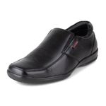 Red Chief Classic Slip On | Men's Formal Shoes for Office | Black | PU Sole