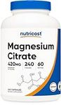 Nutricost Magnesium Citrate 420mg, 