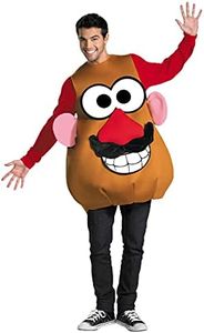 Disguise Mr./Mrs. Potato Head Deluxe Adult,Multi,XL (42-46) Costume