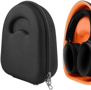 Geekria Shield Headphones Case Compatible with Skullcandy Riff 2, Hesh 3, Hesh Evo, Crusher Evo, Crusher ANC 2 Case, Replacement Hard Shell Travel Carrying Bag with Cable Storage (Black)