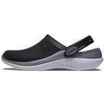 Crocs Unisex Literide 360 Clog, Black, 7 UK Men 8 UK Women