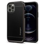 Spigen Neo Hybrid Case Compatible with iPhone 12/12 Pro - Gunmetal