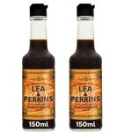 Sauce Bundle Consisting Lea & Perrins Worcestershire Sauce 150ml (2 Pack)
