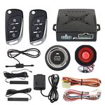 EASYGUARD EC003NV-NS PKE Passive Keyless Entry Car Push Star Button Remote Engine Start Stop Shock Sensor DC12V