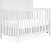 Dream On Me Dillian 5-in-1 Convertible Crib in White, JPMA & Greenguard Gold Certified, Crafted with New Zealand Pinewood