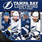 TURNER SPORTS Tampa Bay Lightning 2024 12X12 Team Wall Calendar (24998011956)