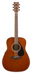 Yamaha FX280 Wood Brown Acoustic Guitar, Natural Brown Wood Finish, Classic Dreadnought Style with Black Pickguard, Musical Instrument for Beginners and Professionals Made In India