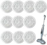 10 Pack S7000 S7001 Pads Replacement Steam Mop Pads Compatible with Shark S7000AMZ S7001 S7001TGT S7000 Series Mop Pads, Steam & Scrub All-in-One Hard Floor Steam Mop