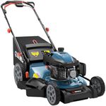 SENIX 22 Inch Gas Lawn Mower, 201cc 4-Cycle OHV Engine, Variable Speed Rear Wheel Self-Propelled Mower, 3-in-1 Mower with Bagging, Mulching & Side Discharge, 6-Positions Adjustable Cutting Height