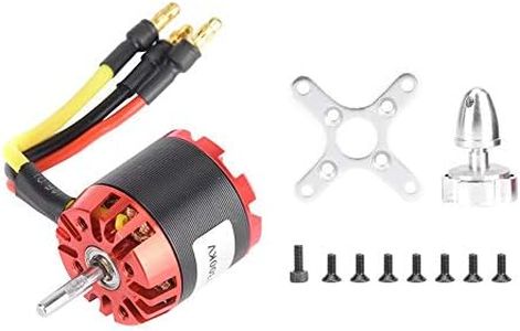Controlador de velocidad eléctrico para avión RC, 1300KV Control remoto de metal Rotor externo Motor sin escobillas Motor de avión RC Motor RC Motor sin escobillas RC