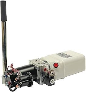 Magister Hydraulic Pump for Wheelchair Lift 12V DC Hydraulic Power Unit Single Acting,1.5 Quart Plastic tank 3200 PSI