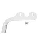 Hindware Bidet Attachment with Handle | Easy Clean - B6 | One-Knob Control | Adjustable Water Pressure | Dual Nozzle for Rear & Female Cleaning | Self Cleaning Nozzle