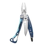 Leatherman Skeletool CX - Multi-Purpose Tool with 7 Utensils, Includes Pliers, Outdoor and Camping Wire Cutters, Stainless Steel, Nightshade