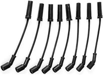 ENA Spark Plug Wire Set Compatible with Chevrolet GMC Cadillac Silverado Sierra Avalanche Suburban H2 LS1 LS6 Tahoe Yukon 1500 2500 3500 HD V8 6.0L 5.3L 4.8L 8.1L Replacement for 7748HH 9748HH