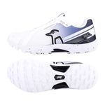 Kookaburra KC 2.0 Rubber Soled Cricket Shoe - White/Black - 8