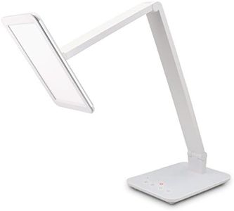 FeinTech LTL00100 LED Desk Lamp Light Colour Warm White to Cold White Dimmable 550 lm Aluminium ABS Plastic Acrylic Glass White