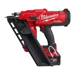 Milwaukee M18FFN-502C Cordless Nailer with 2 x 5.0 Ah Batteries in Tool Case