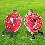 SUNSHINEMALL 1 PC Sumo Balls, Inflatable Body Sumo Balls Bopper Toys, Heavy Duty PVC Vinyl Kids Adults Physical Outdoor Active Play(26inch)