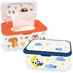 2Pcs Baby Wipes Dispenser, Diaper W