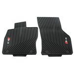 Audi 8V1061221B041 All-Weather Front Floor Mats Black