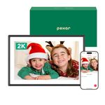 pexar 2K Digital Picture Frame (Powered by Lexar), 11-inch Anti-Glare IPS Touch Screen, Wi-Fi Digital Photo Frame with 32GB Storage for Home, Gifting, Share Photos/Videos via Frameo APP