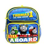 Mini Backpack - Thomas The Tank Engine - All a Board Blue 10" School Bag TECF02