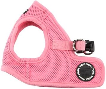 Puppia Soft Vest Dog Harness, Pink, Medium
