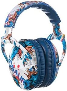 PROTEAR Kids Ear Protection Safety Ear Muffs, NRR 25dB Noise Reduction Children Earmuffs, Hearing Protectors for Sleeping, Studying, Airplane, Concerts, Fireworks-Dinosaur