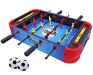 Toyshine Foosball, Mini Football, 4 Rods, Indoor Sport Table Soccer Game for Adults and Kids (Boys and Girls, Multicolor, Mid-Sized, 53 Cms)