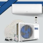 BHI 12,000 BTU 115-Volt, 17 SEER2,600 sq. ft. Ductless Mini Split Air Conditioner with Heat Pump, 16.4 ft.