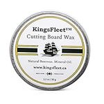 KingsFleet - Cutting Board Wax | 3.2oz | Conditioner - Canadian Made - Food Safe - Simple and Effective Ingredients