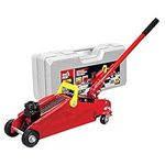 Torin Big Red Hydraulic Trolley Floor Jack with Carrying Case, 2 Ton Capacity