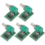 Fasizi 5pcs Mini DC 3W + 3W DC 5V Audio amplifier Handy Digital Amplifier Module Board Dual-channel PAM8403 Stereo Amplifier for DIY Portable Speakers Headphones